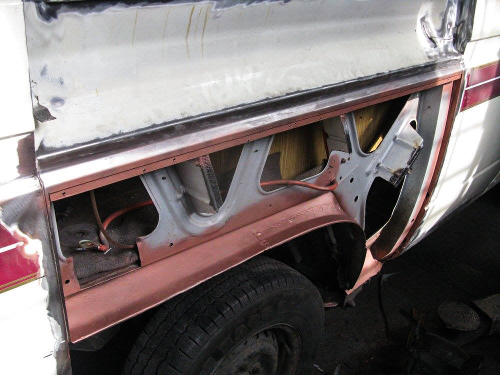 VW T25 front end removal